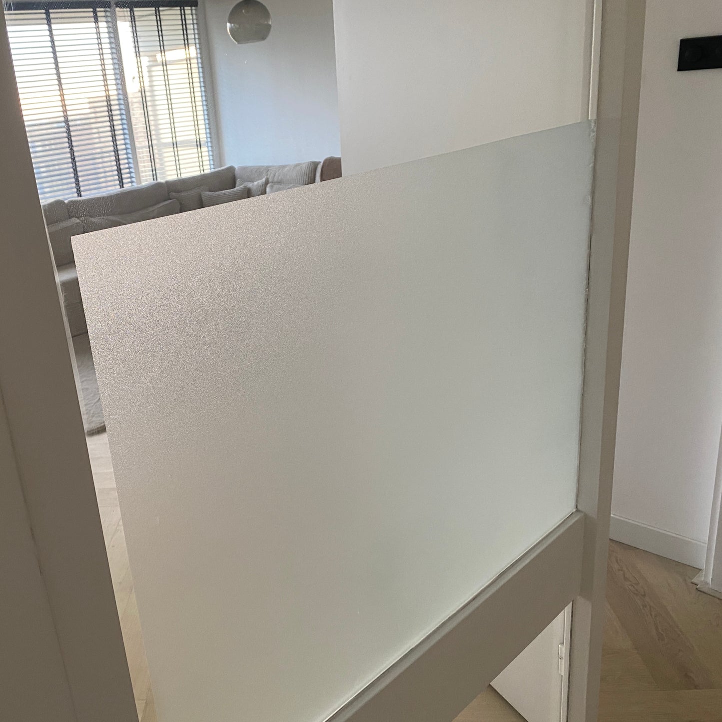 Folie zonder patroon voor badkamer of woonkamer