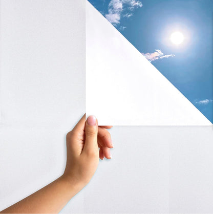 Witte raamfolie voor privacy en stijl